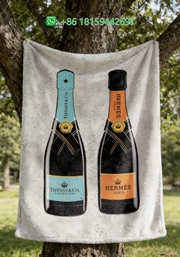 Hermes Throw Blankets